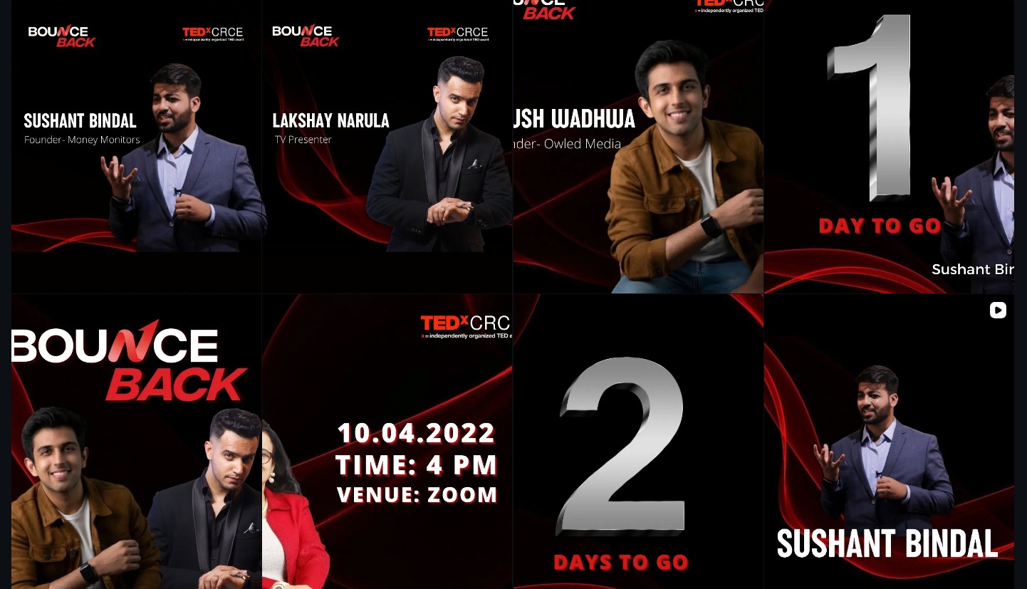 TEDxCRCE 2022 - Speaker